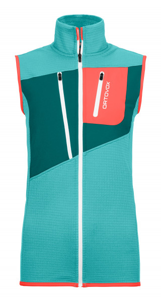FLEECE GRID VEST W